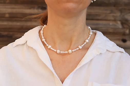Perlový náhrdelník