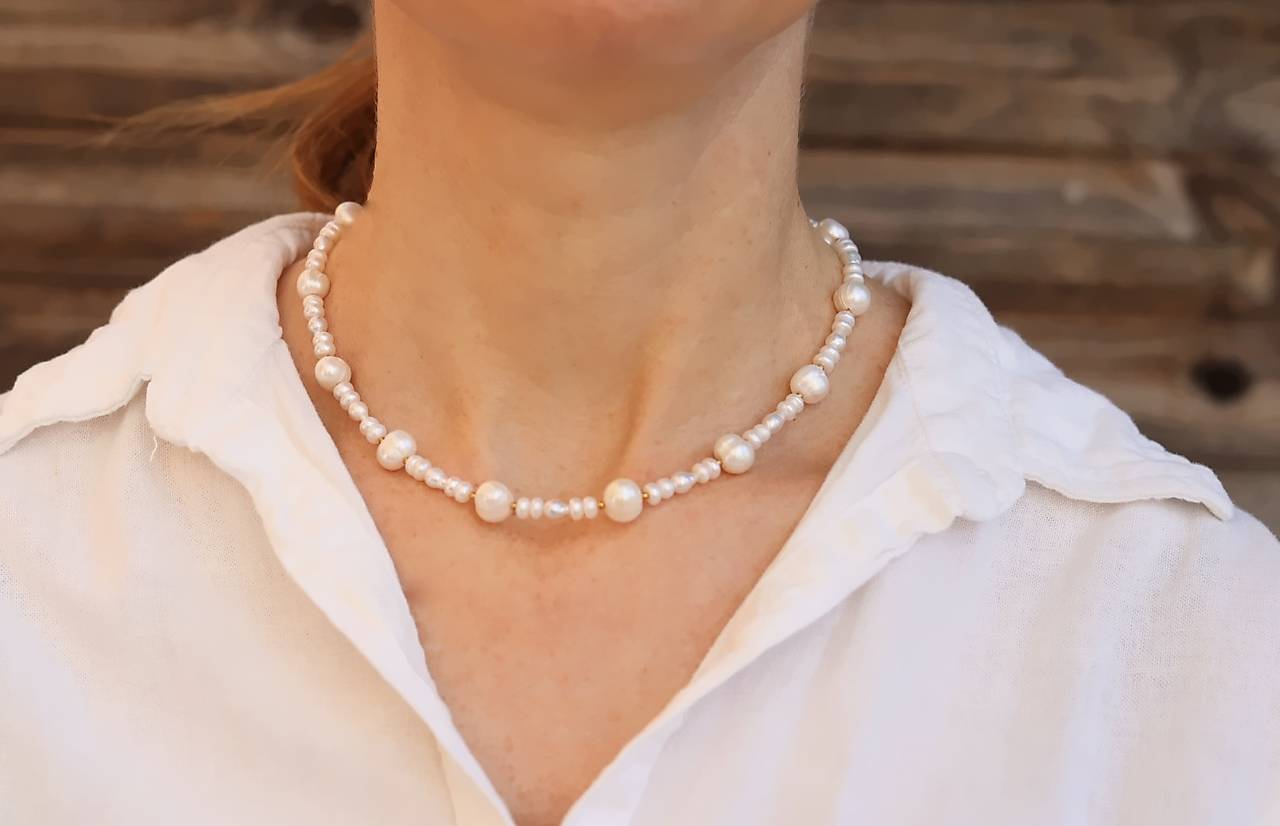 Perlový náhrdelník