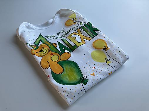 Maľované body k 1. narodeninám