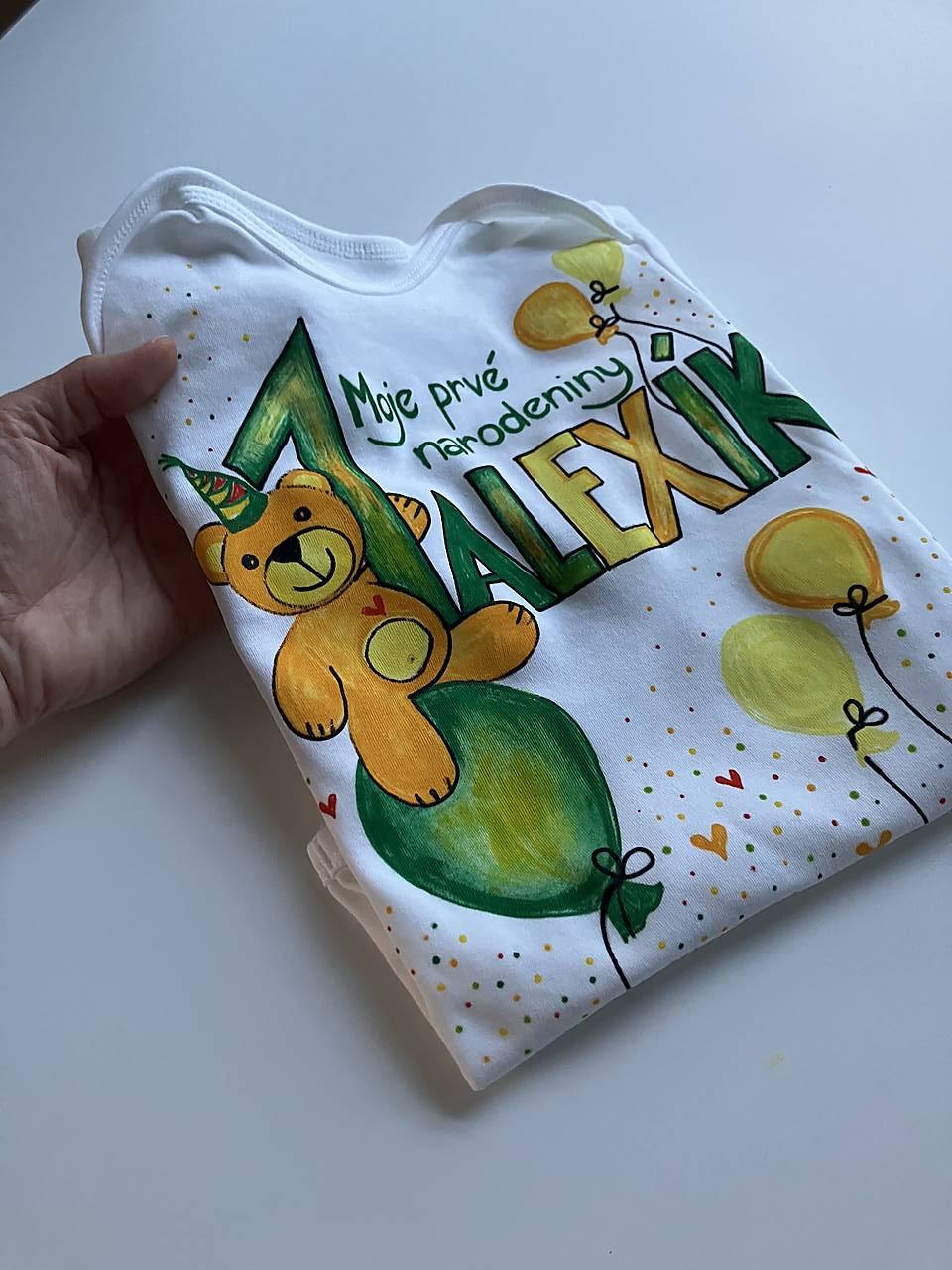 Maľované body k 1. narodeninám