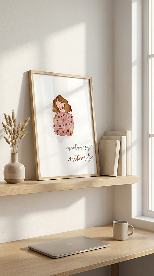 NECHÁM SA MILOVAŤ - art print