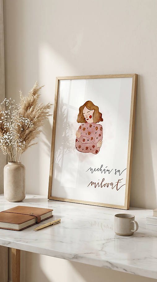 NECHÁM SA MILOVAŤ - art print