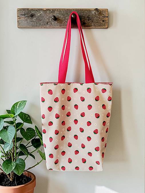 Taška nákupná Jahoda