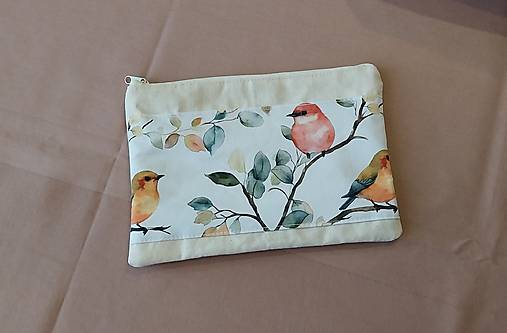 Taštičky - Taštička Vtáčiky - 18198872_