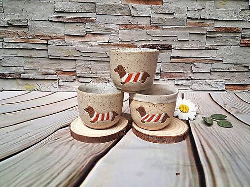 Nádoby - Espresso šálka s obrázkom psíka. - 18198192_