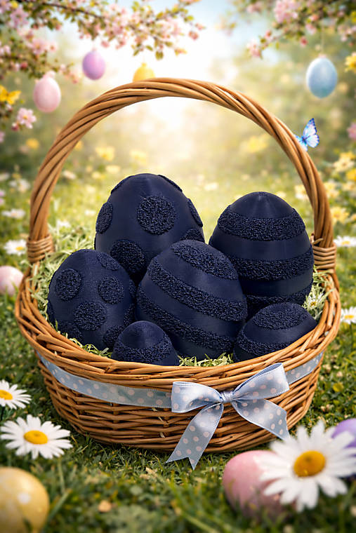 Moderné 3D veľkonočné vajíčka – dizajnová dekorácia do interiéru