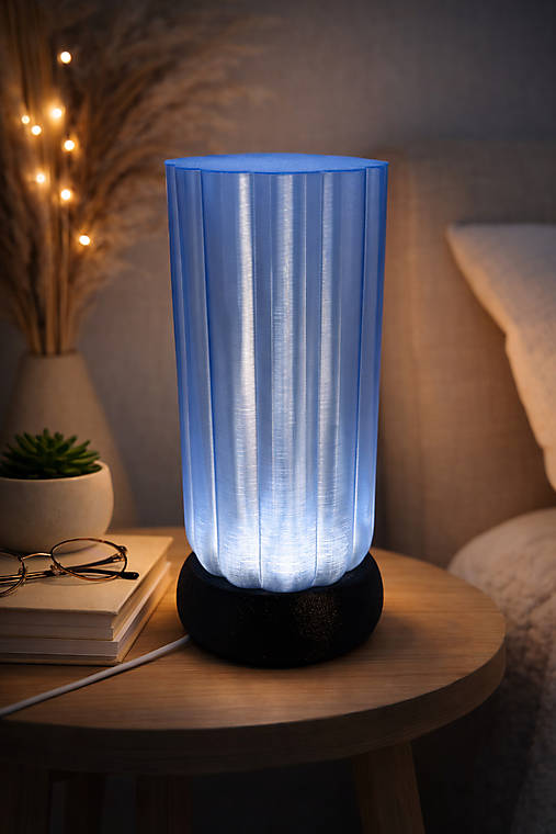 Dizajnová 3D tlačená lampa – moderný minimalizmus s atmosférou ✨