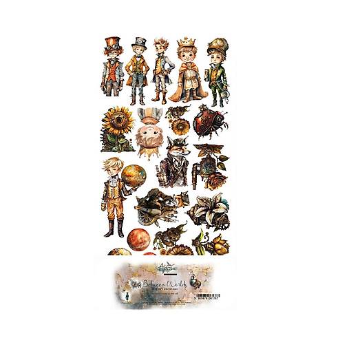 Papier - Scrapbook papier 6x12 Between Worlds - 18201432_