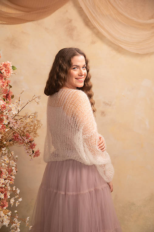 Mohérový svetrík „Cloud Dream“