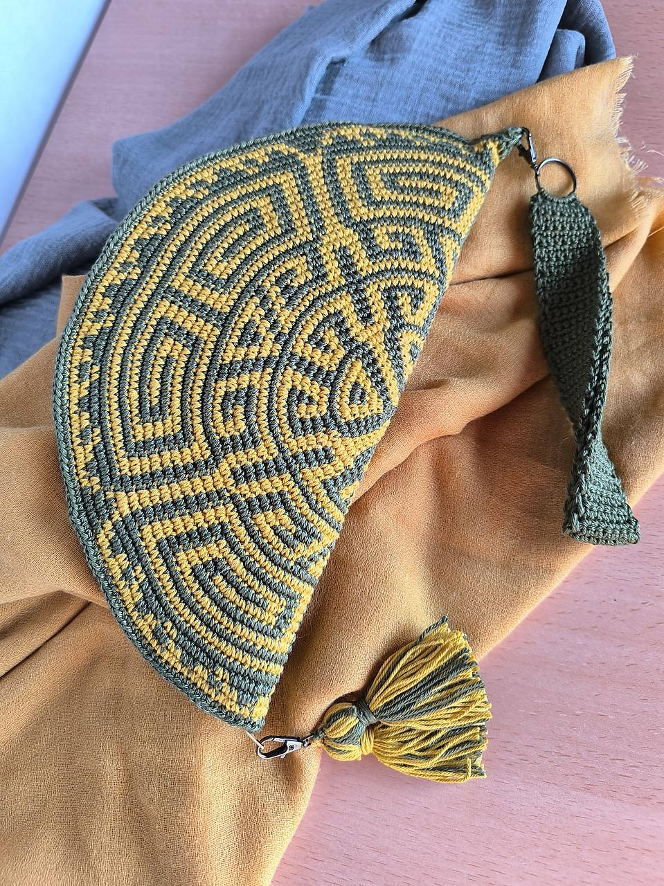 Listová kabelka Nr.355 Jarný labyrint