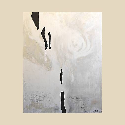 Obrazy - ,,Biela ruža,, 100x130 - 18201258_