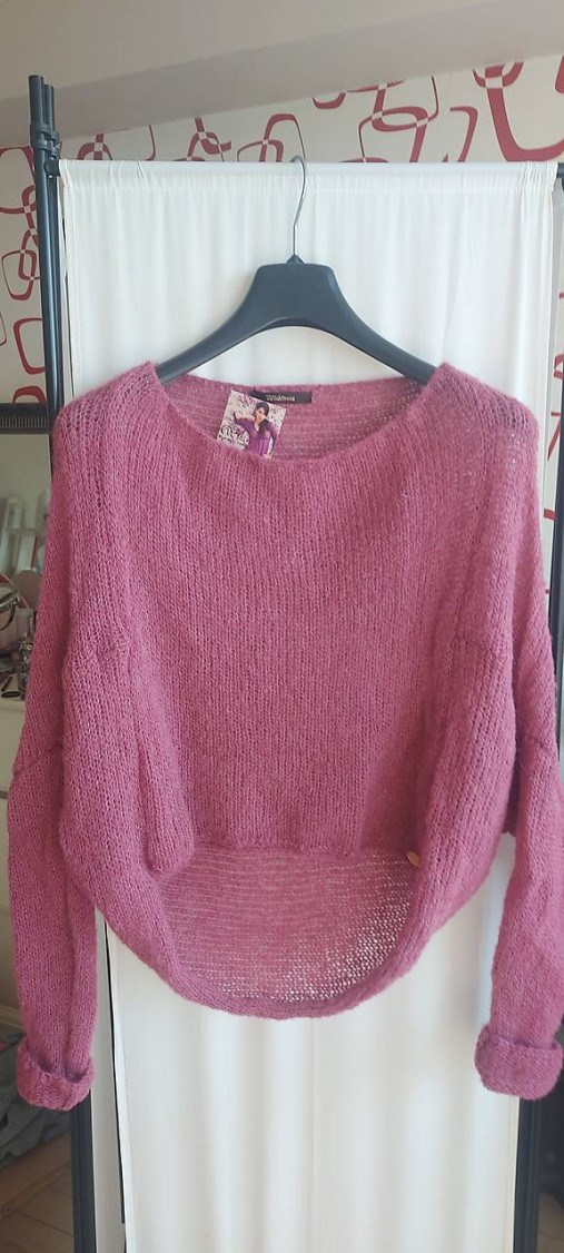 Svetre a kardigány - Pulóver z alpaky - 18200192_