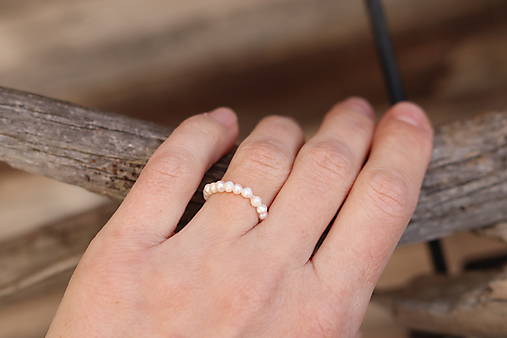 Perlový prsteň