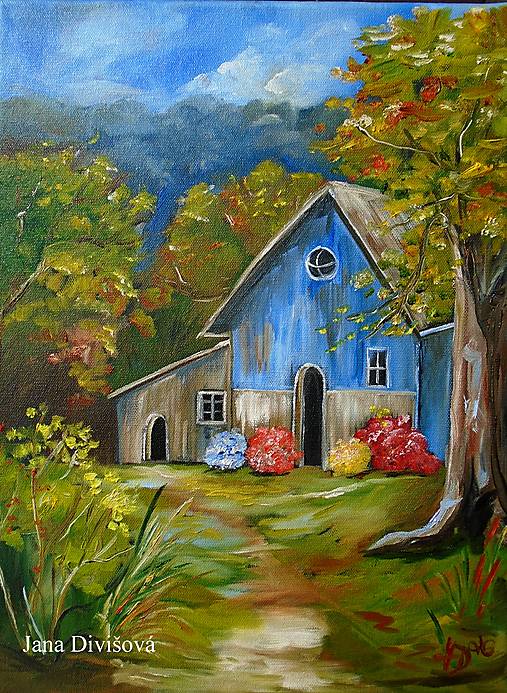 Obrazy - Vůně letného dažďa - originál - 18200464_