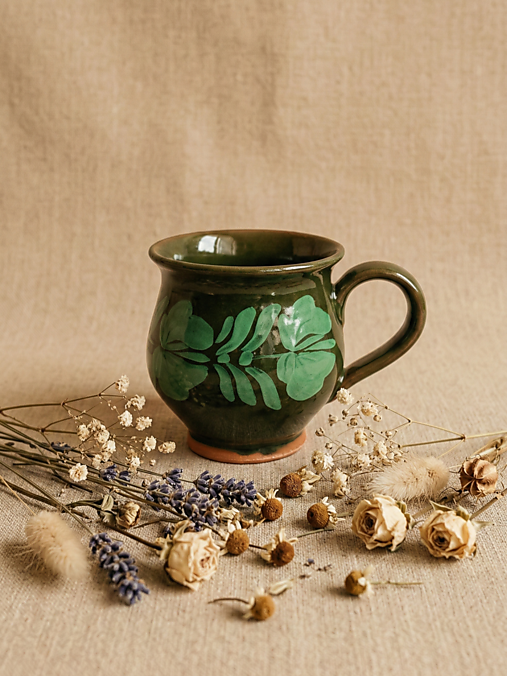 Nádoby - Hrnček - Zelená Záhrada - 18200592_