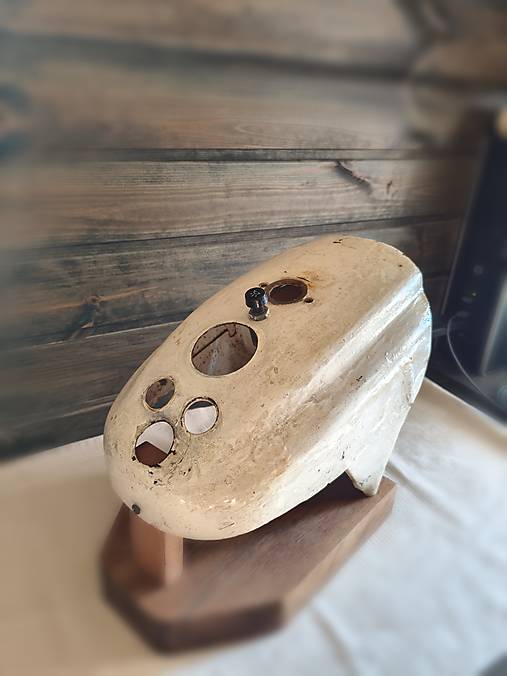 Industriálne stolové hodiny „Old Mechanic“