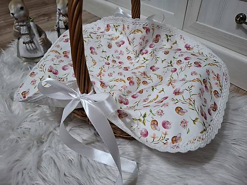 Úžitkový textil - Dečka na košík,,veľkonočná" - 18201922_