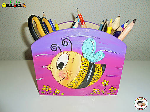 Úložné priestory & Organizácia - Stojan - na ceruzky - 18203702_