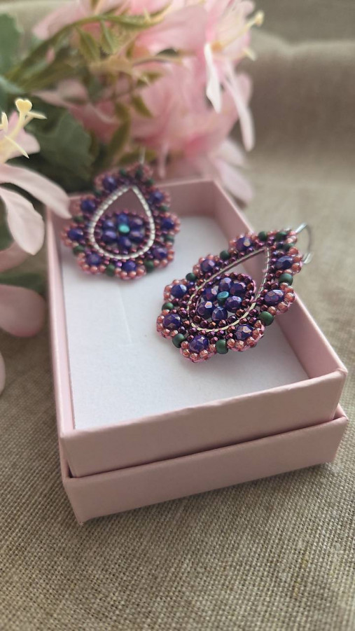 Náušnice Nežná Kvapka