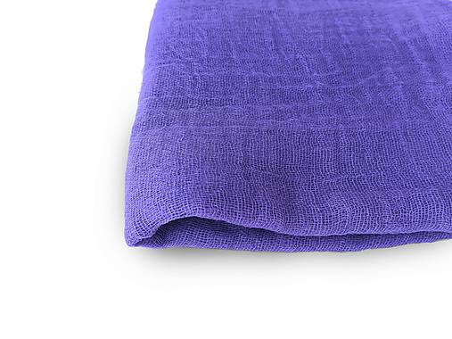 Šály a nákrčníky - "amethyst" bavlnený  šál  skladom - 18202589_
