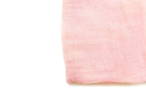Šály a nákrčníky - "pastel rose" bavlnený  šál  skladom - 18202600_