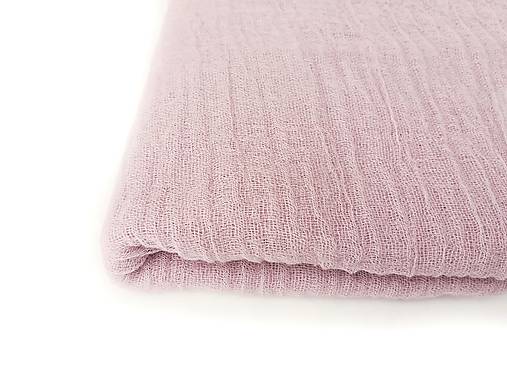 Šály a nákrčníky - "old powder" bavlnený  šál  skladom - 18202613_