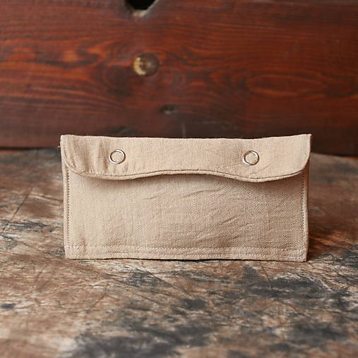 Peňaženky - Béžový mincovník - 18201822_