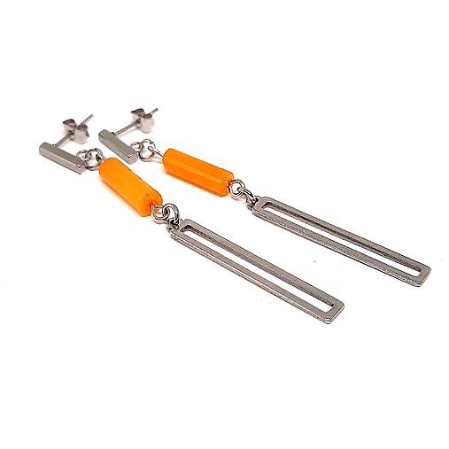 Náušnice s minerálmi