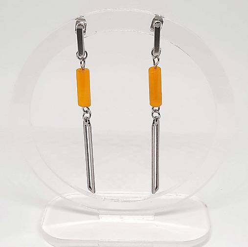 Náušnice s minerálmi