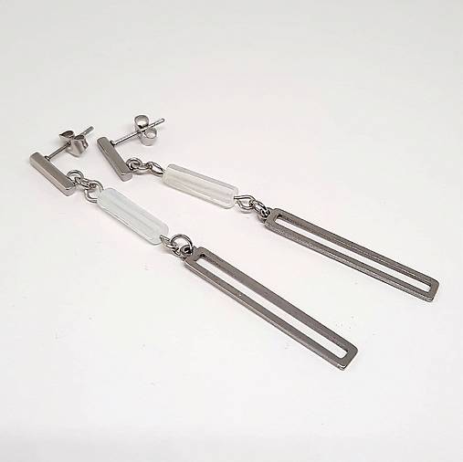 Náušnice s minerálmi