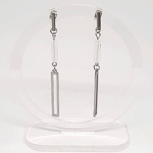 Náušnice s minerálmi