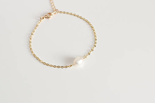 Náramok s riečnou perlou Elena