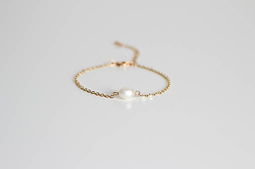 Náramok s riečnou perlou Elena