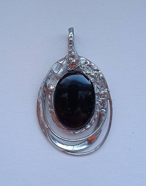 Náhrdelníky - Prívesok Onyx - 18206204_