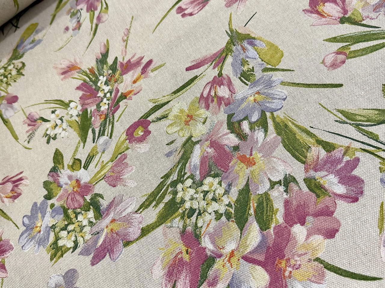 BAVLNA DEKOR/ KVETINY ŠAFRÁNY