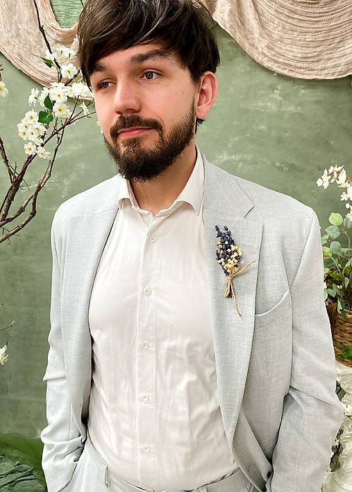 Svadobné pierka "svitanie v Provence"  (Pierko pre svadobčanov)