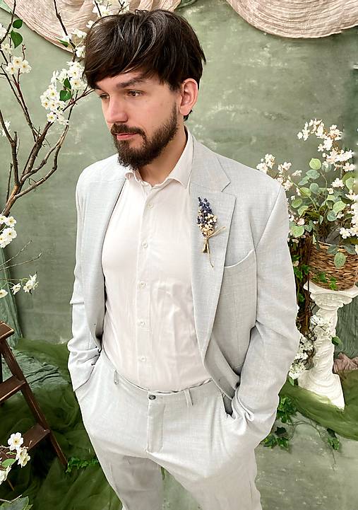 Svadobné pierka "svitanie v Provence"  (Pierko pre svadobčanov)