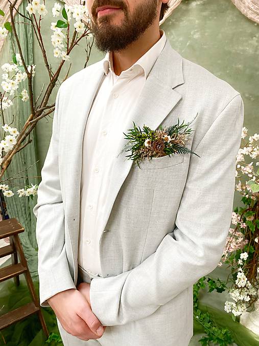 Pierko do vrecka "ševelenie lesa"