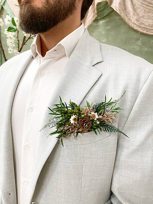 Pierko do vrecka "ševelenie lesa"