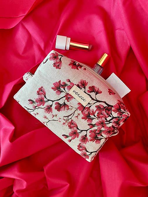 Taštičky - Kozmetická taštička MALÁ CESTOVATEĽKA - 18204621_