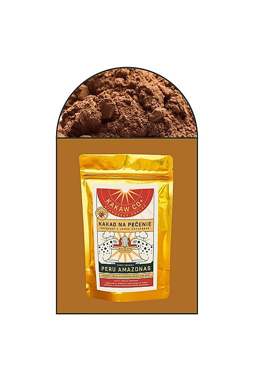 Prirodné kakao na pečenie Peru