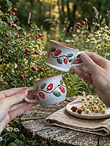 Nádoby - Espresso Hrnček - Šípkový Raj - 18206295_