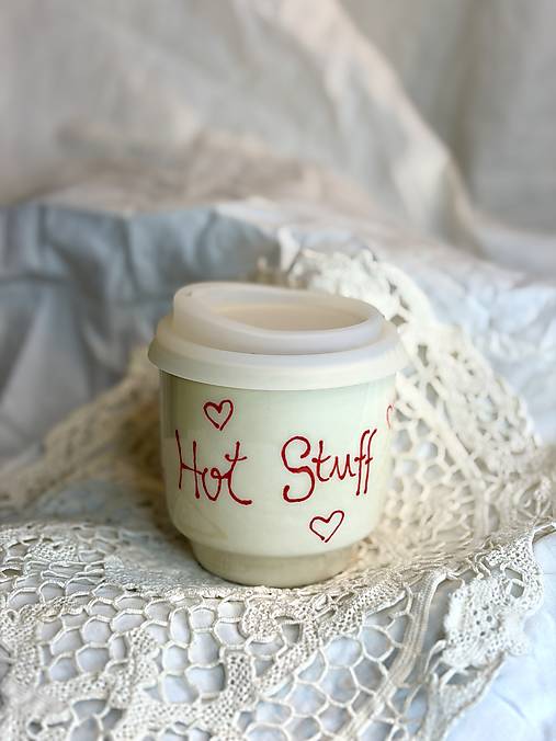 Keramický travel cup Hot Stuff