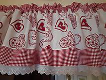 Úžitkový textil - Záclonky rezervace - 18208986_