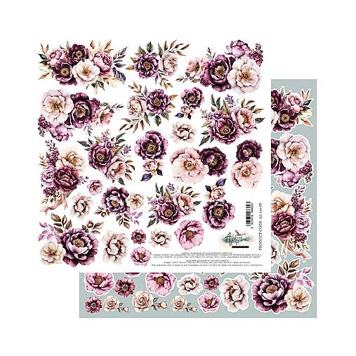 Papier - Scrapbook papier 12x12 AA-DD-09 - 18209143_