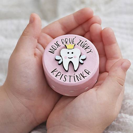 Úložné priestory & Organizácia - Krabička na vypadnuté zúbky - 18208179_