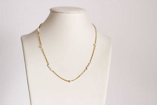 Retiazka s riečnymi perlami Elena