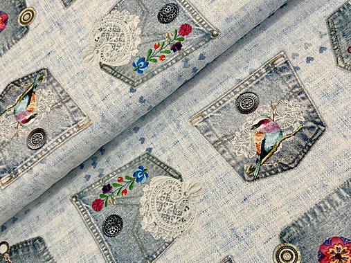 100% BAVLNA /RIFLE / VRECKÁ