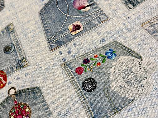 100% BAVLNA /RIFLE / VRECKÁ