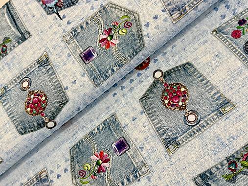 100% BAVLNA /RIFLE / VRECKÁ